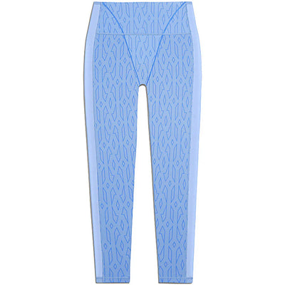 adidas Ivy Park Mesh Monogram Tights (Plus Size) Light Blue/Bright Blue