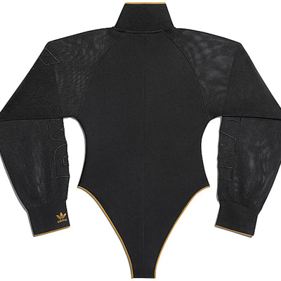 adidas Ivy Park Mesh Sleeve Bodysuit Black/Mesa