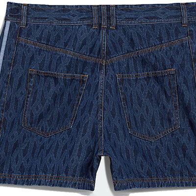 adidas Ivy Park Monogram Denim Shorts (All Gender) Dark Denim