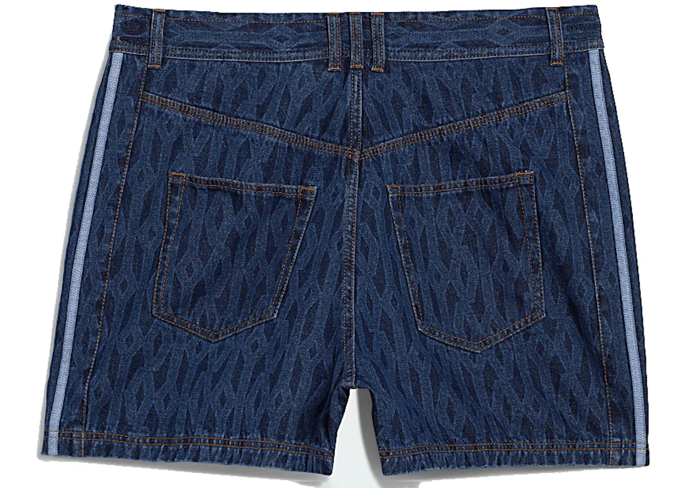 adidas Ivy Park Monogram Denim Shorts (All Gender) Dark Denim