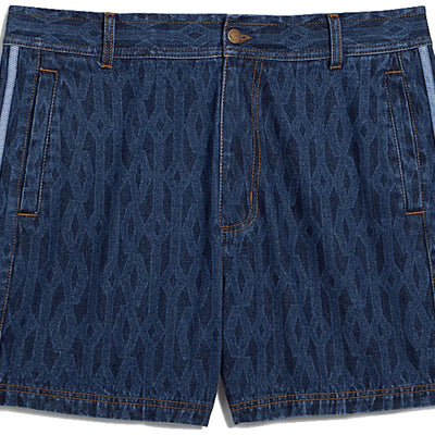 adidas Ivy Park Monogram Denim Shorts (All Gender) Dark Denim