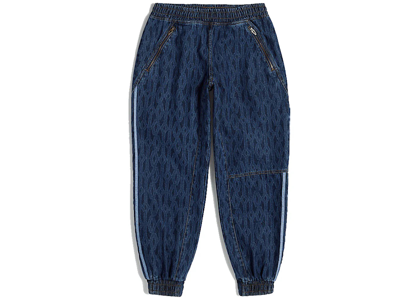 adidas Ivy Park Monogram Denim Track Pants (All Gender) Dark Denim