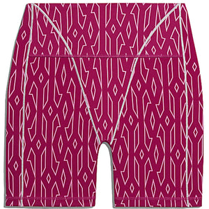 adidas Ivy Park Monogram Short Tights Bold Pink