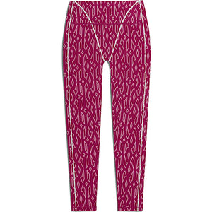 adidas Ivy Park Monogram Tights (Plus Size) Bold Pink