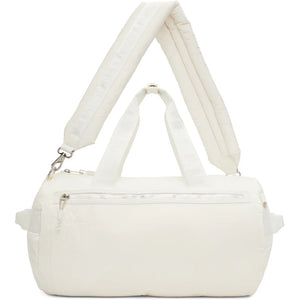 adidas Ivy Park Padded Duffel Bag Core White