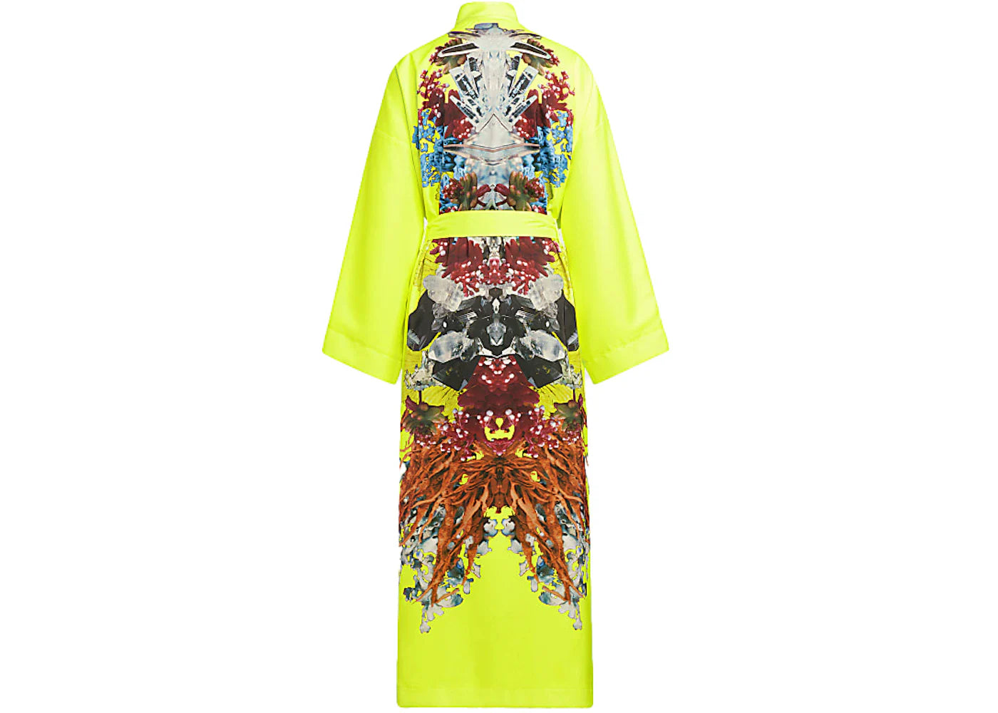 adidas Ivy Park Printed Satin Robe (All Gender) Solar Yellow