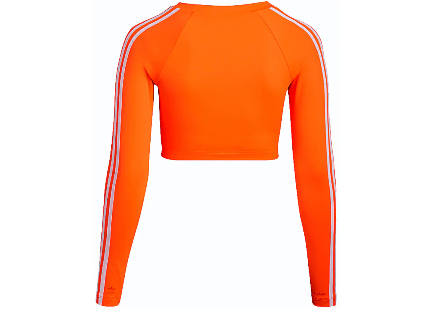adidas Ivy Park Rash Guard Top (Plus Size) Solar Orange