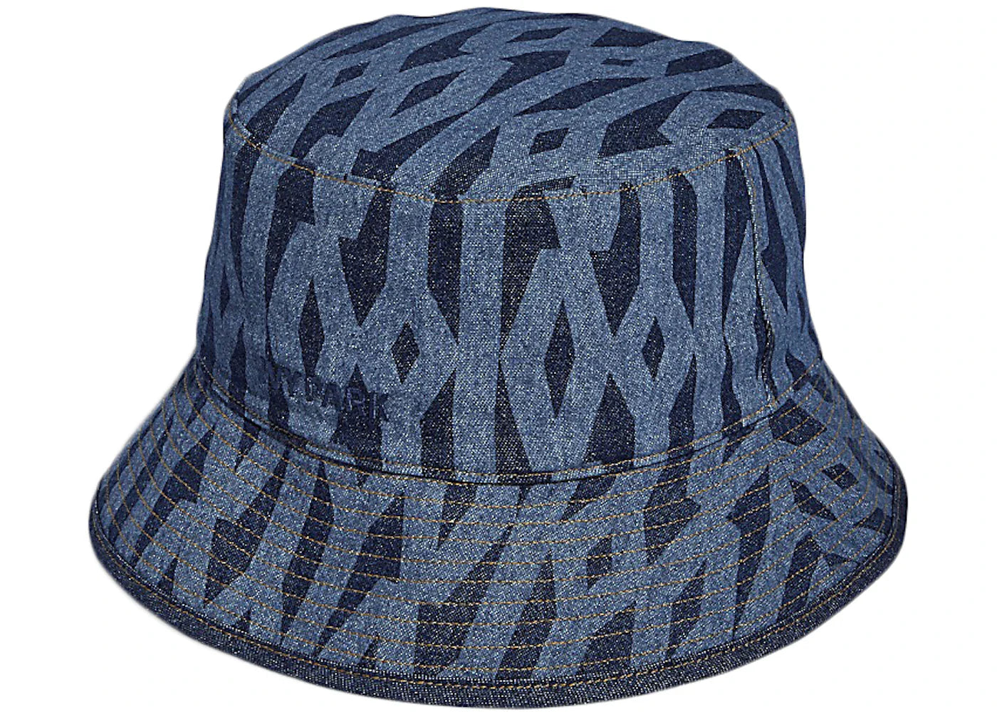 adidas Ivy Park Reversible Monogram Bucket Hat Dark Blue