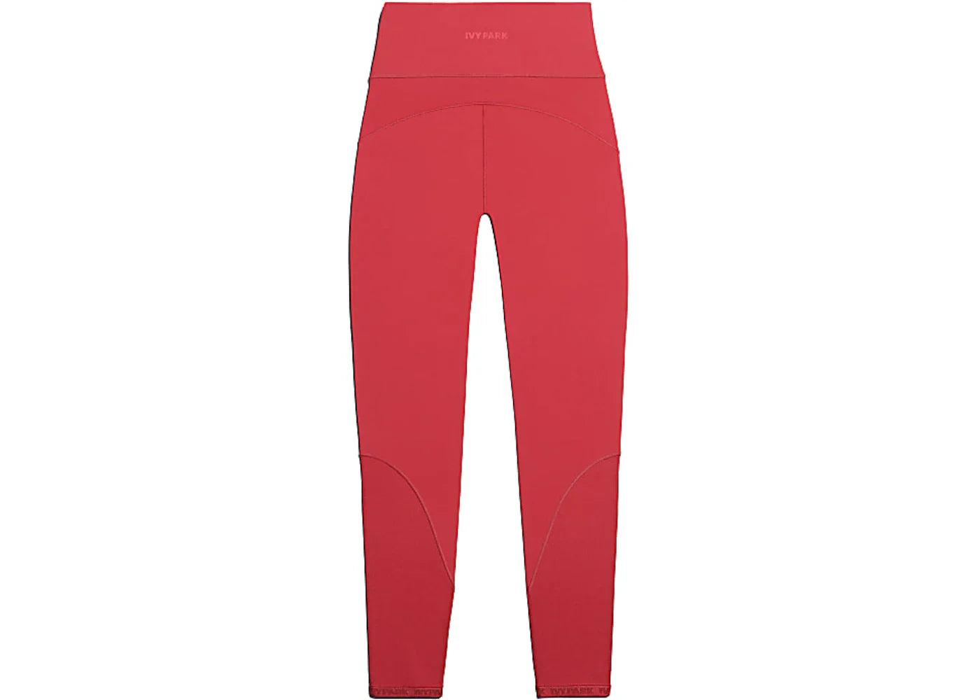 adidas Ivy Park Rib Panel Tights Real Coral