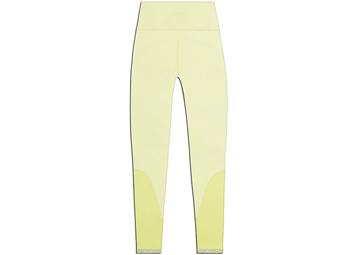 adidas Ivy Park Rib Panel Tights Yellow Tint