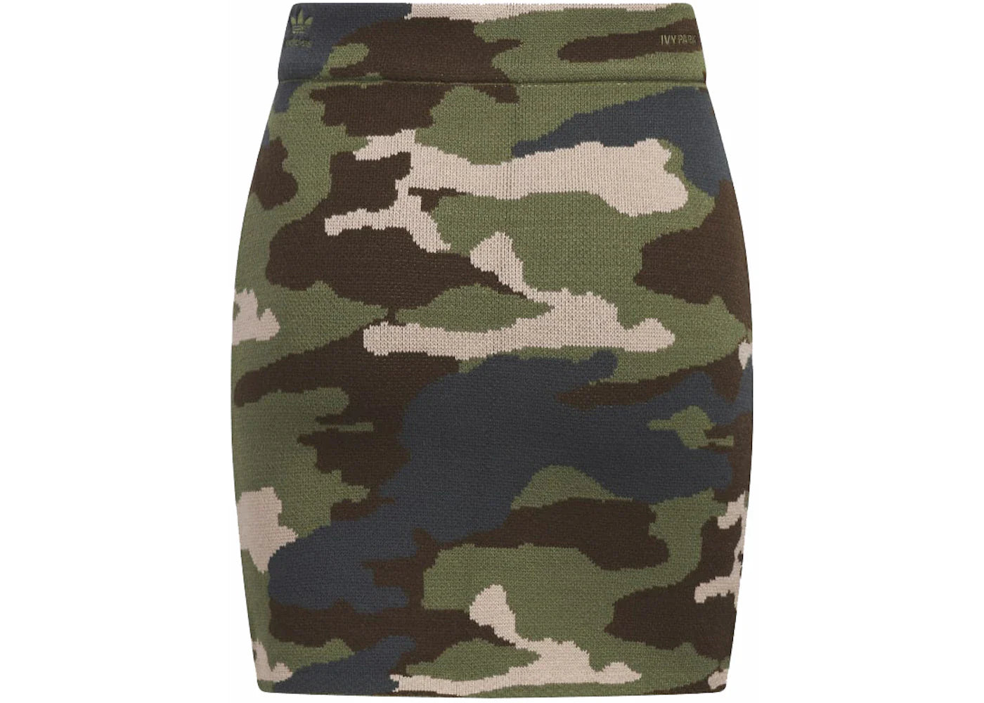 adidas Ivy Park Ribbed Skirt AOP Camo