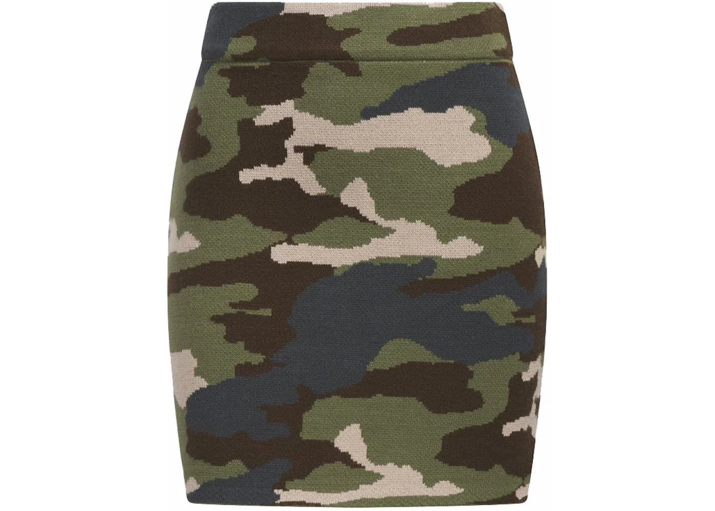 adidas Ivy Park Ribbed Skirt AOP Camo