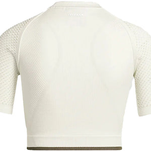 adidas Ivy Park Seamless Crop Top Off-White
