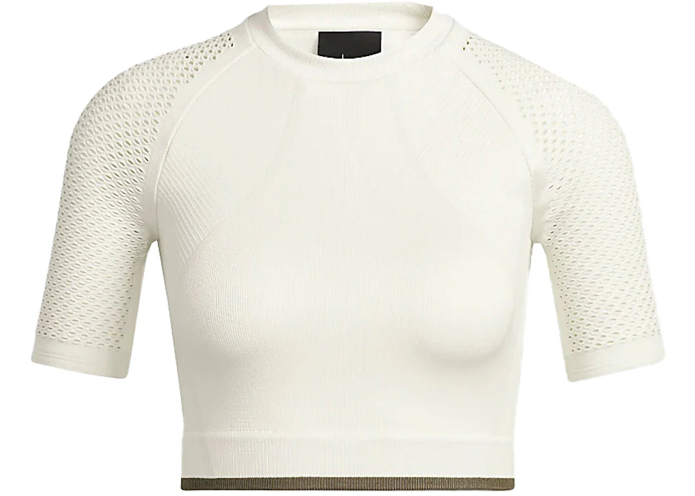 adidas Ivy Park Seamless Crop Top Off-White