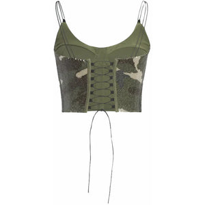 adidas Ivy Park Sequin Tank Top AOP Camo