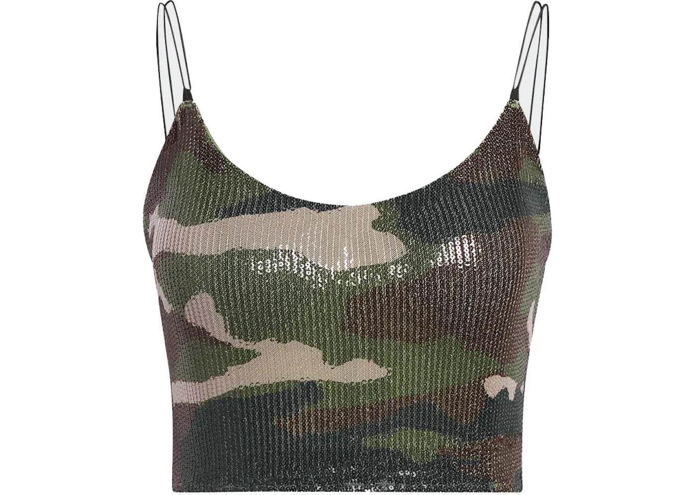 adidas Ivy Park Sequin Tank Top AOP Camo