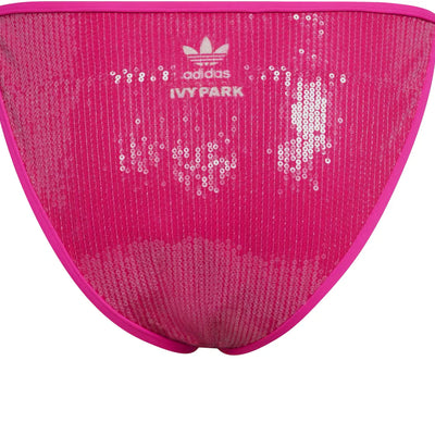 adidas Ivy Park Sequin Triangle Bikini Bottom Shock Pink