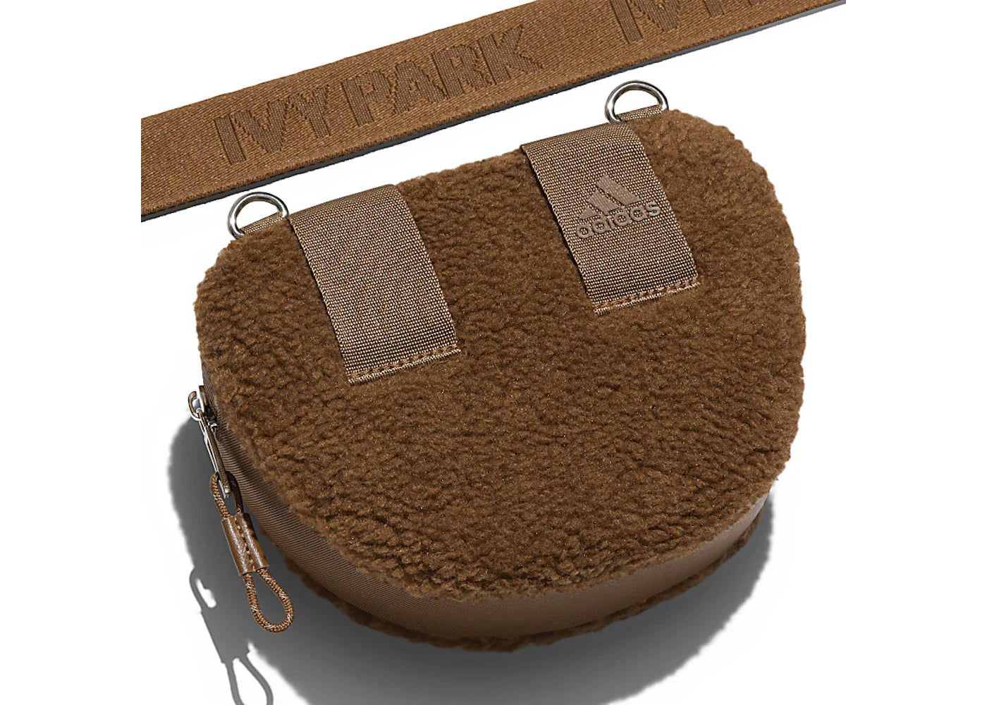 adidas Ivy Park Sherpa Belt Bag Wild Brown