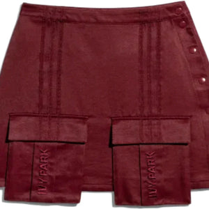 adidas Ivy Park Skirt Maroon