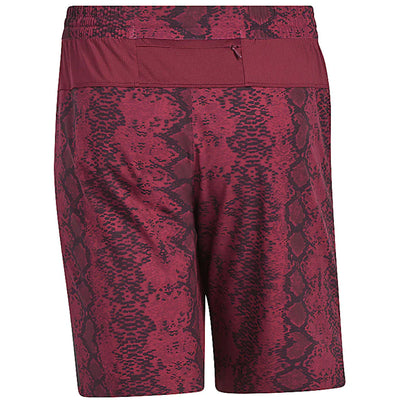 adidas Ivy Park Snakeskin Allover Print Shorts (Mens) Cherry Wood/Black