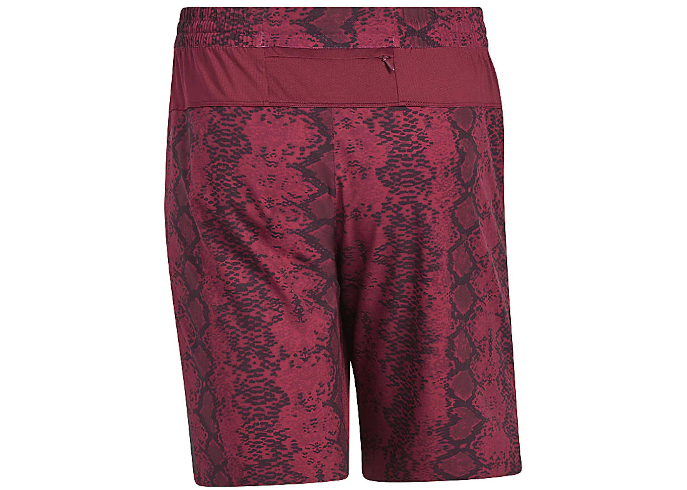 adidas Ivy Park Snakeskin Allover Print Shorts (Mens) Cherry Wood/Black