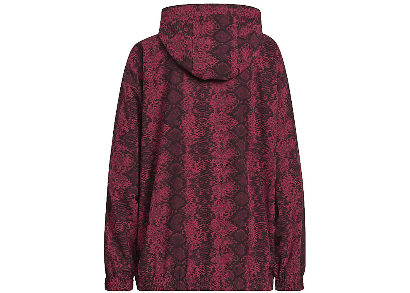 adidas Ivy Park Snakeskin-Print Windbreaker (All Gender) Cherry Wood/Black