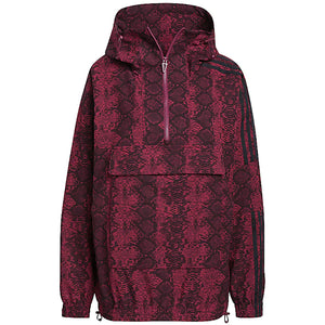 adidas Ivy Park Snakeskin-Print Windbreaker (All Gender) Cherry Wood/Black
