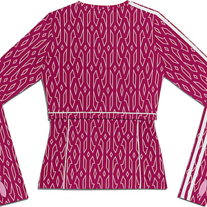 adidas Ivy Park Snap Monogram Top Bold Pink