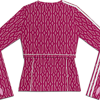 adidas Ivy Park Snap Monogram Top (Plus Size) Bold Pink