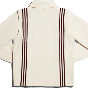 adidas Ivy Park Snap Track Jacket Ecru Tint/Maroon