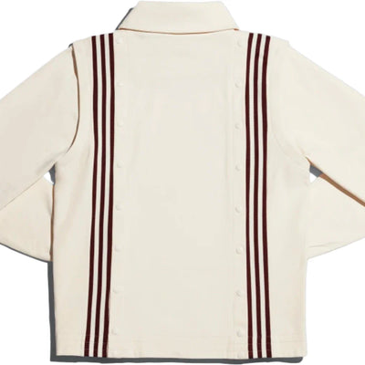 adidas Ivy Park Snap Track Jacket Ecru Tint/Maroon