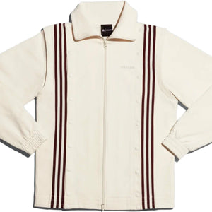 adidas Ivy Park Snap Track Jacket Ecru Tint/Maroon