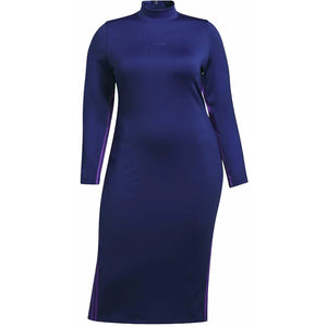 adidas Ivy Park Spandex Dress (Plus Size) Legacy Indigo