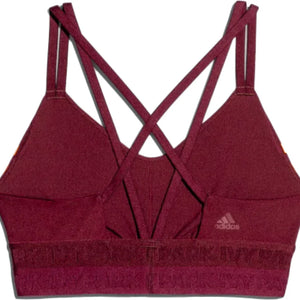 adidas Ivy Park Strappy Cutout Bra Maroon/Amazon Red/Solar Orange