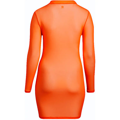 adidas Ivy Park Swim Cover-Up Dress (Plus Size) Solar Orange