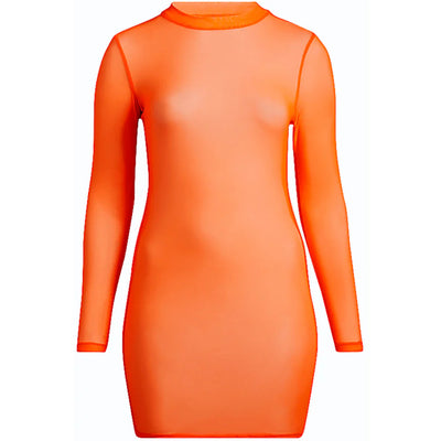 adidas Ivy Park Swim Cover-Up Dress (Plus Size) Solar Orange