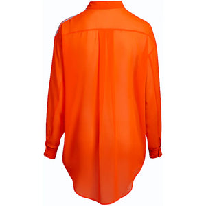 adidas Ivy Park Swim Cover-Up Shirt (Plus Size) Solar Orange
