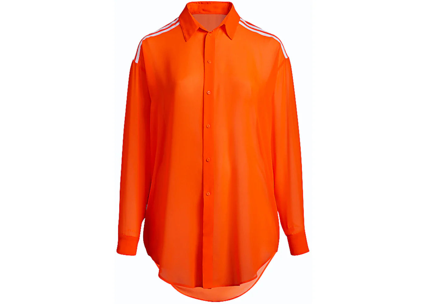 adidas Ivy Park Swim Cover-Up Shirt (Plus Size) Solar Orange