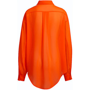 adidas Ivy Park Swim Cover-Up Shirt Solar Orange
