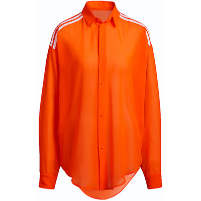 adidas Ivy Park Swim Cover-Up Shirt Solar Orange