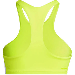 adidas Ivy Park Swim Crop Top Solar Yellow