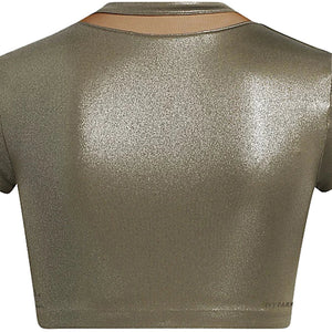 adidas Ivy Park Swim Top Medium Dark Khaki