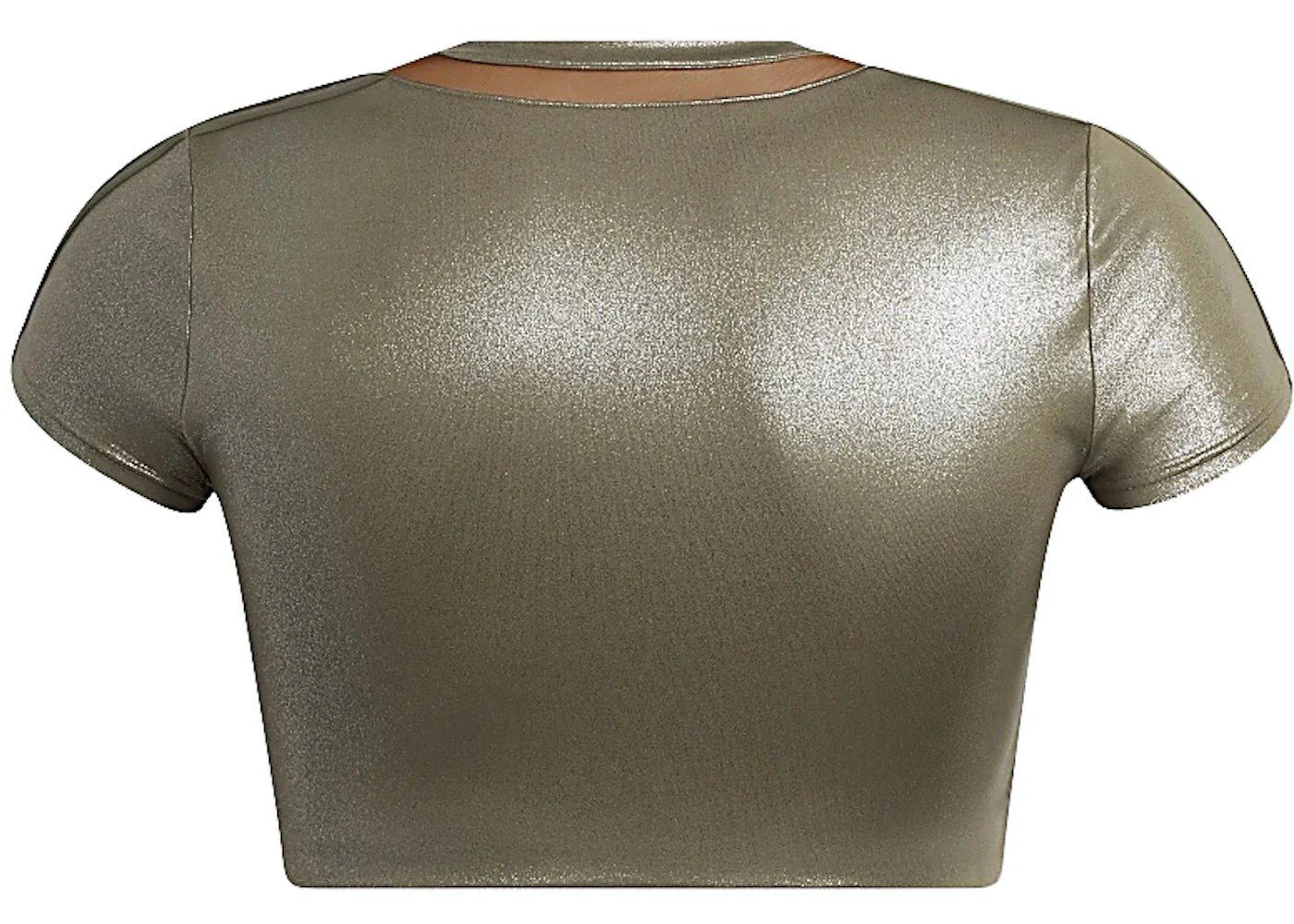 adidas Ivy Park Swim Top (Plus Size) Medium Dark Khaki