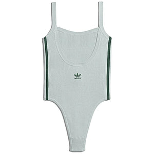 adidas Ivy Park Tank Bodysuit (Plus Size) Green Tint