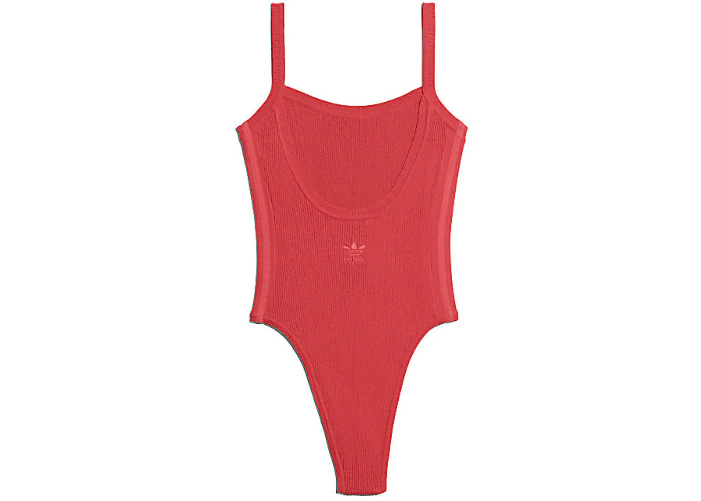 adidas Ivy Park Tank Bodysuit (Plus Size) Real Coral