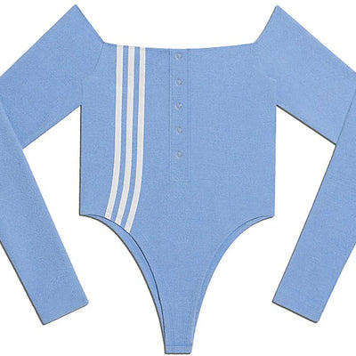 adidas Ivy Park Terry Bodysuit Light Blue