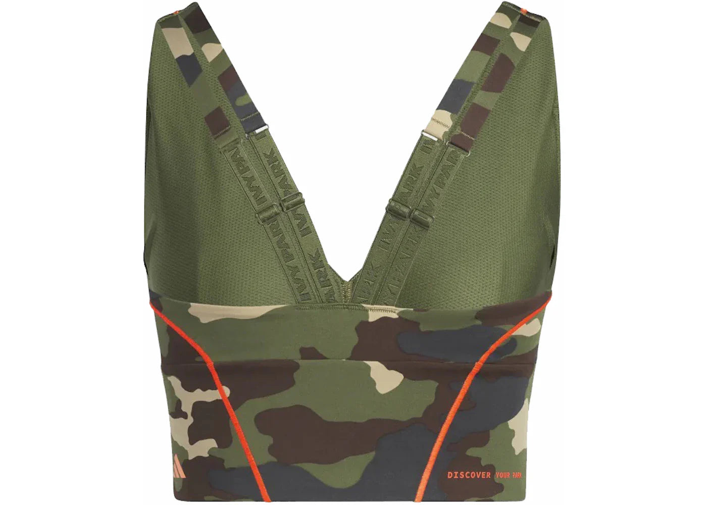adidas Ivy Park Triangle Bra AOP Camo