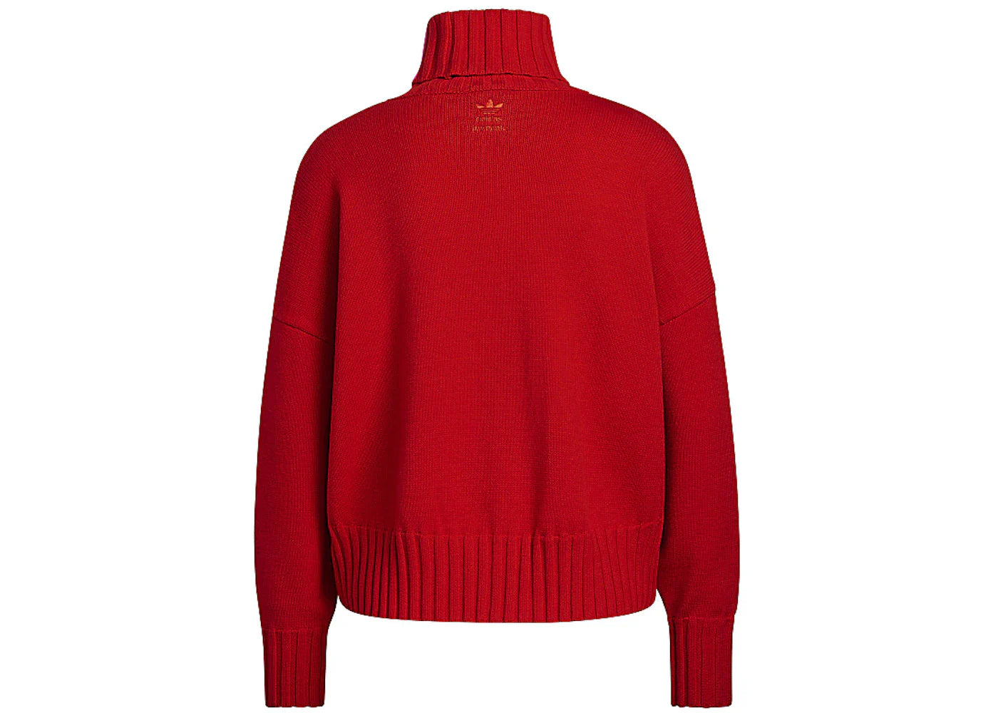 adidas Ivy Park Turtleneck Crop Sweater Red