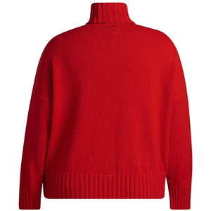 adidas Ivy Park Turtleneck Sweater (Plus Size) Red