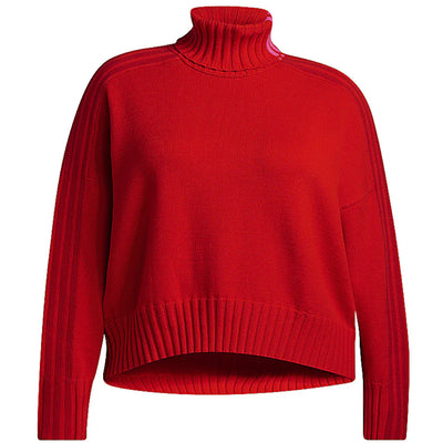 adidas Ivy Park Turtleneck Sweater (Plus Size) Red